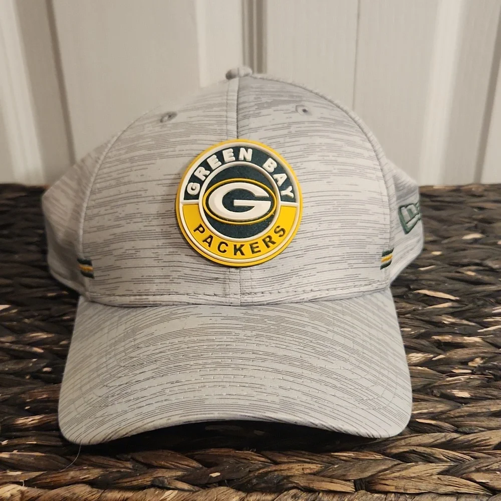 Green Bay Packers Men's‎ New Era 39Thirty Flex Fit Cap Hat Large/XLarge